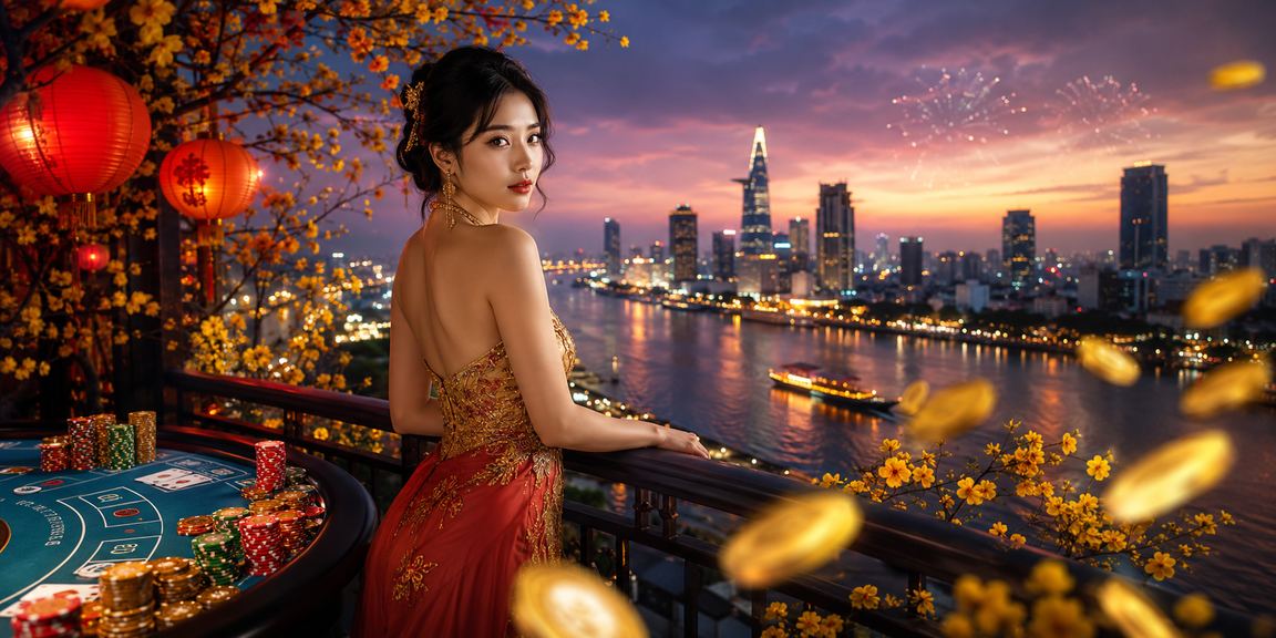 Không khí Tết Sài Gòn với người chơi baccarat trực tuyến trên điện thoại
