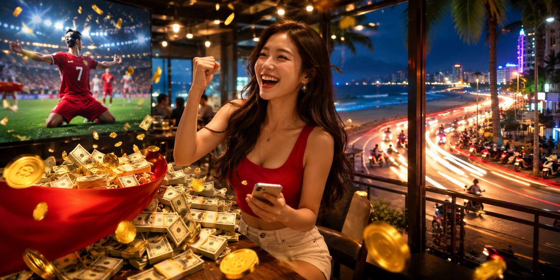 Người dùng Vũng Tàu nhận cashback bonus trong khi uống cà phê buổi sáng
